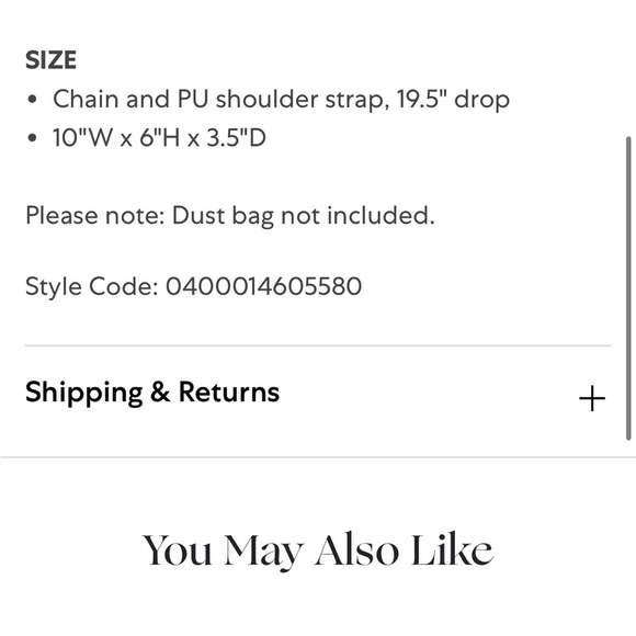 BADGLEY MISCHKA - Quilted & Beaded Denim Shoulder Bag - Picture 8 of 8